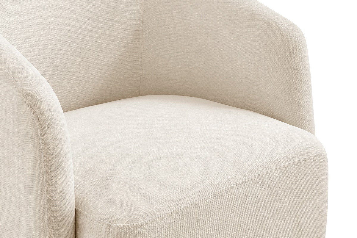 Ovela Nova Swivel Armchair (Cream)