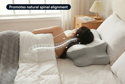 Ovela Orthopaedic Neck and Shoulder Support Memory Foam Pillow