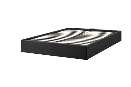 Ovela Parker Gas Lift Bed Frame (Black, Queen)