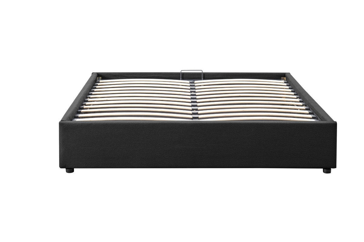 Ovela Parker Gas Lift Bed Frame (Black, Queen)