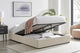 Ovela Parker Gas Lift Bed Frame - Beige, Queen – view 3