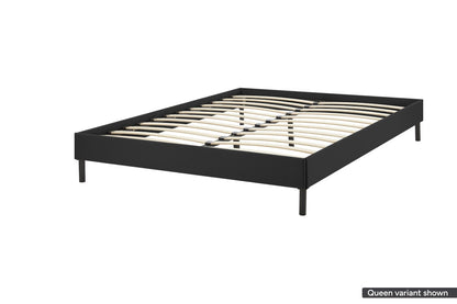 Ovela Parker Bed Frame (Black, Double)