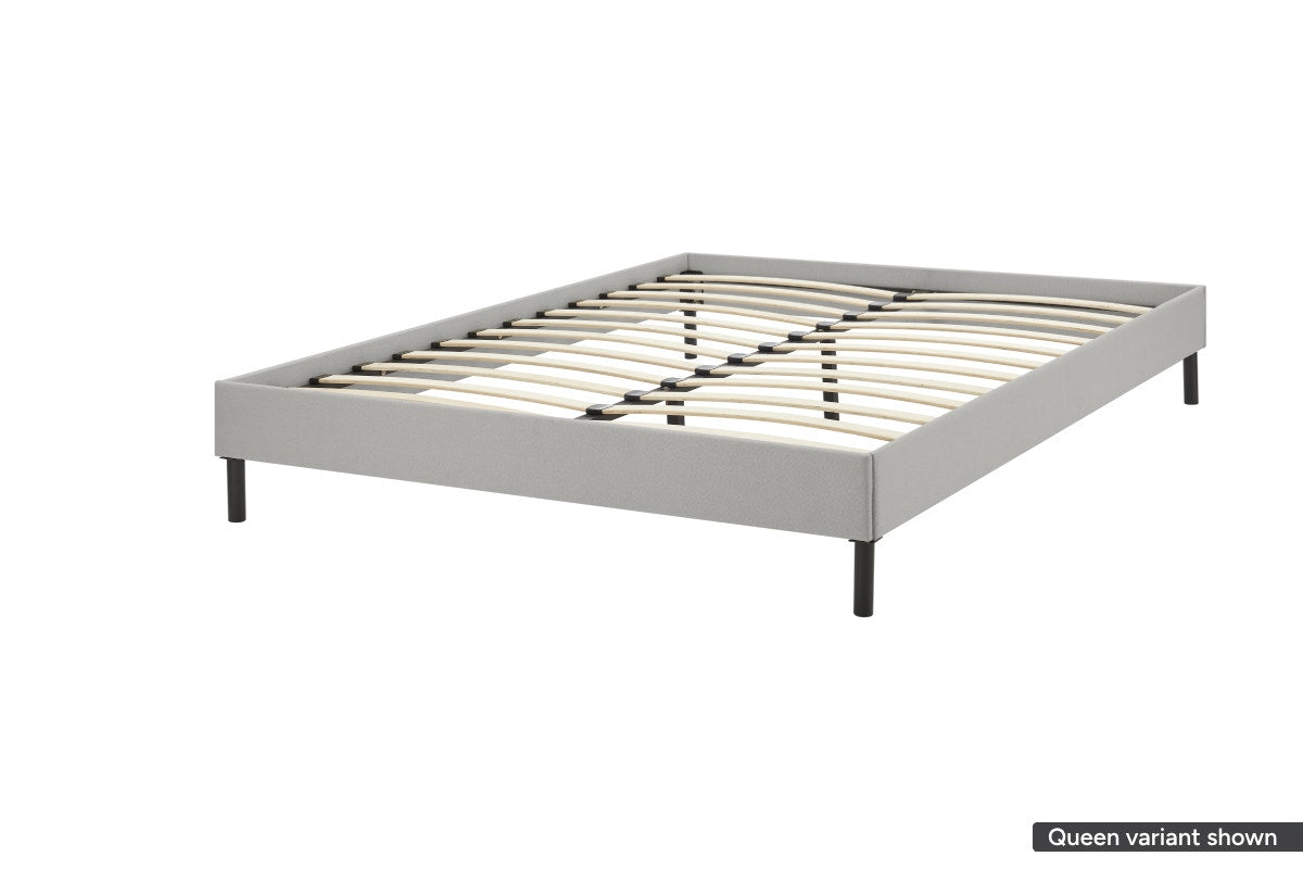 Ovela Parker Bed Frame (Grey, King)