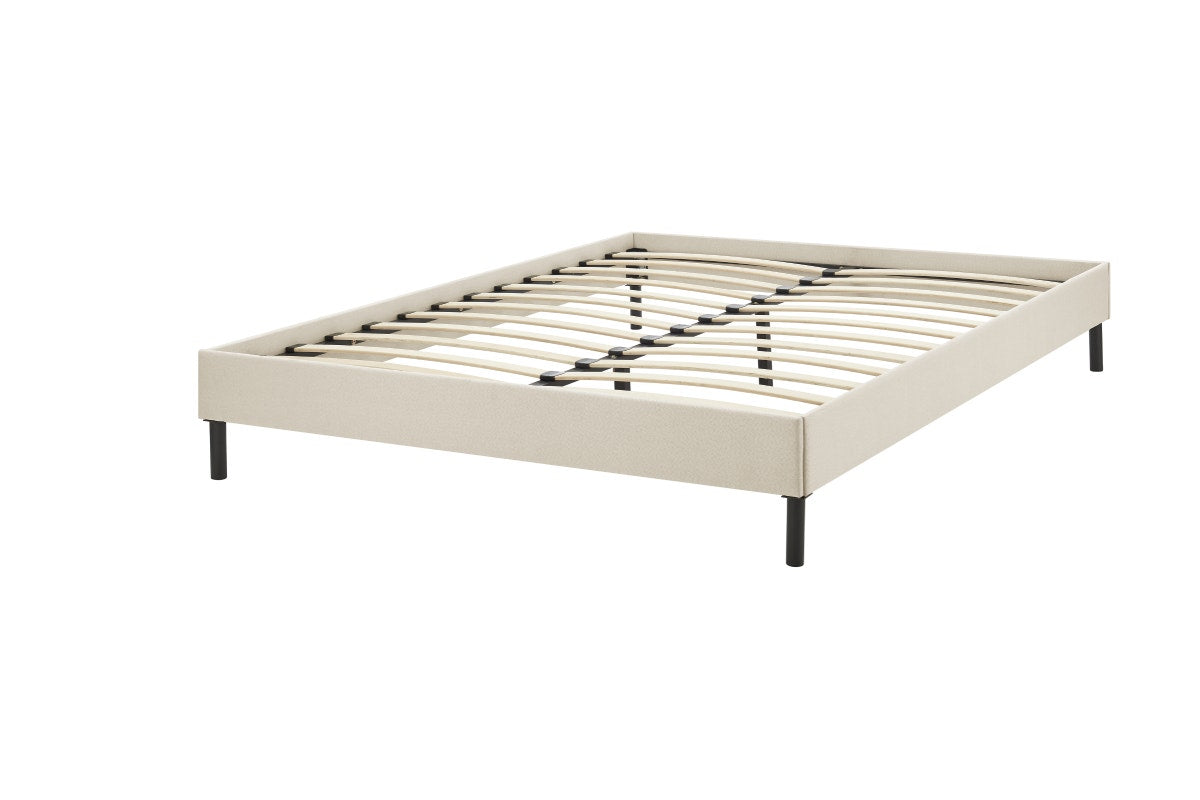 Ovela Parker Bed Frame (Beige, Queen)