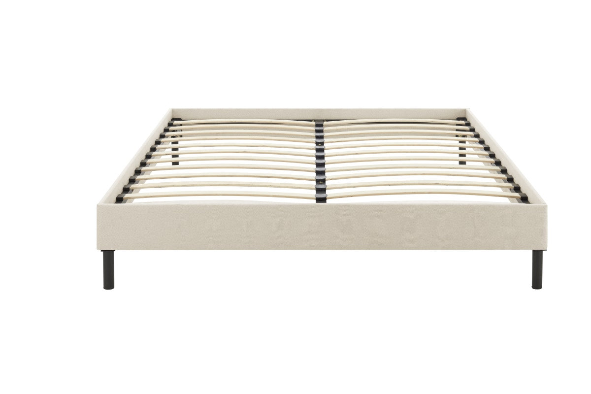 Ovela Parker Bed Frame (Beige, Queen)