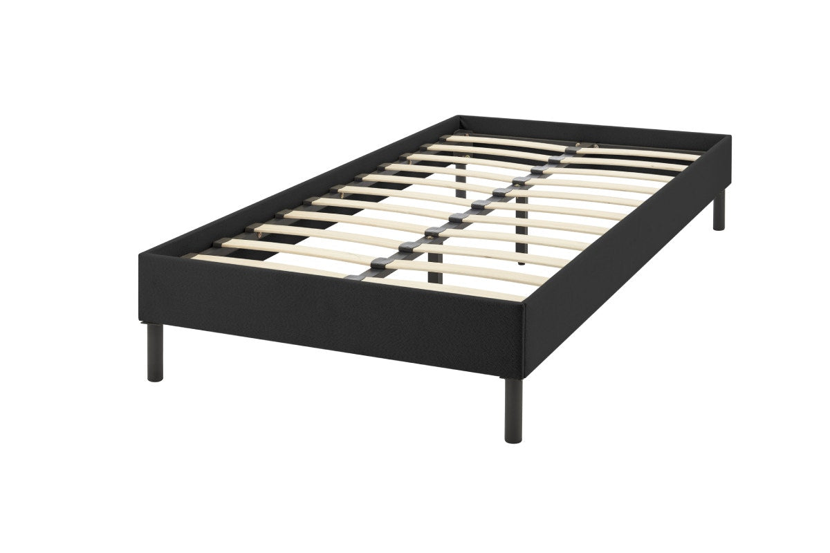 Ovela Parker Bed Frame (Black, Single)