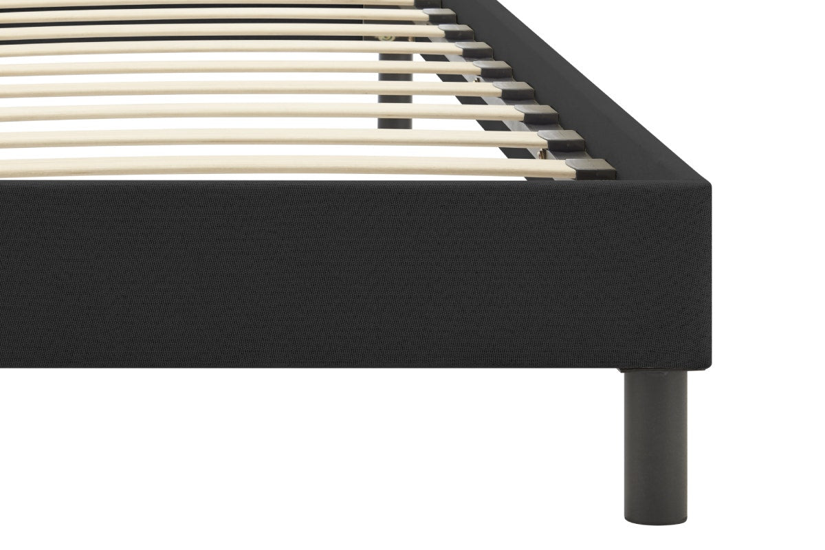 Ovela Parker Bed Frame (Black, Single)