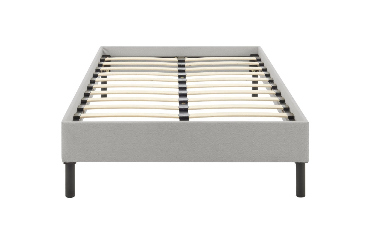 Ovela Parker Bed Frame (Grey, Single)