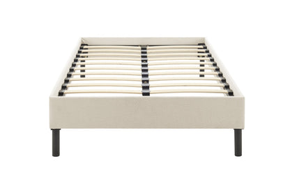 Ovela Parker Bed Frame (Beige; Single)