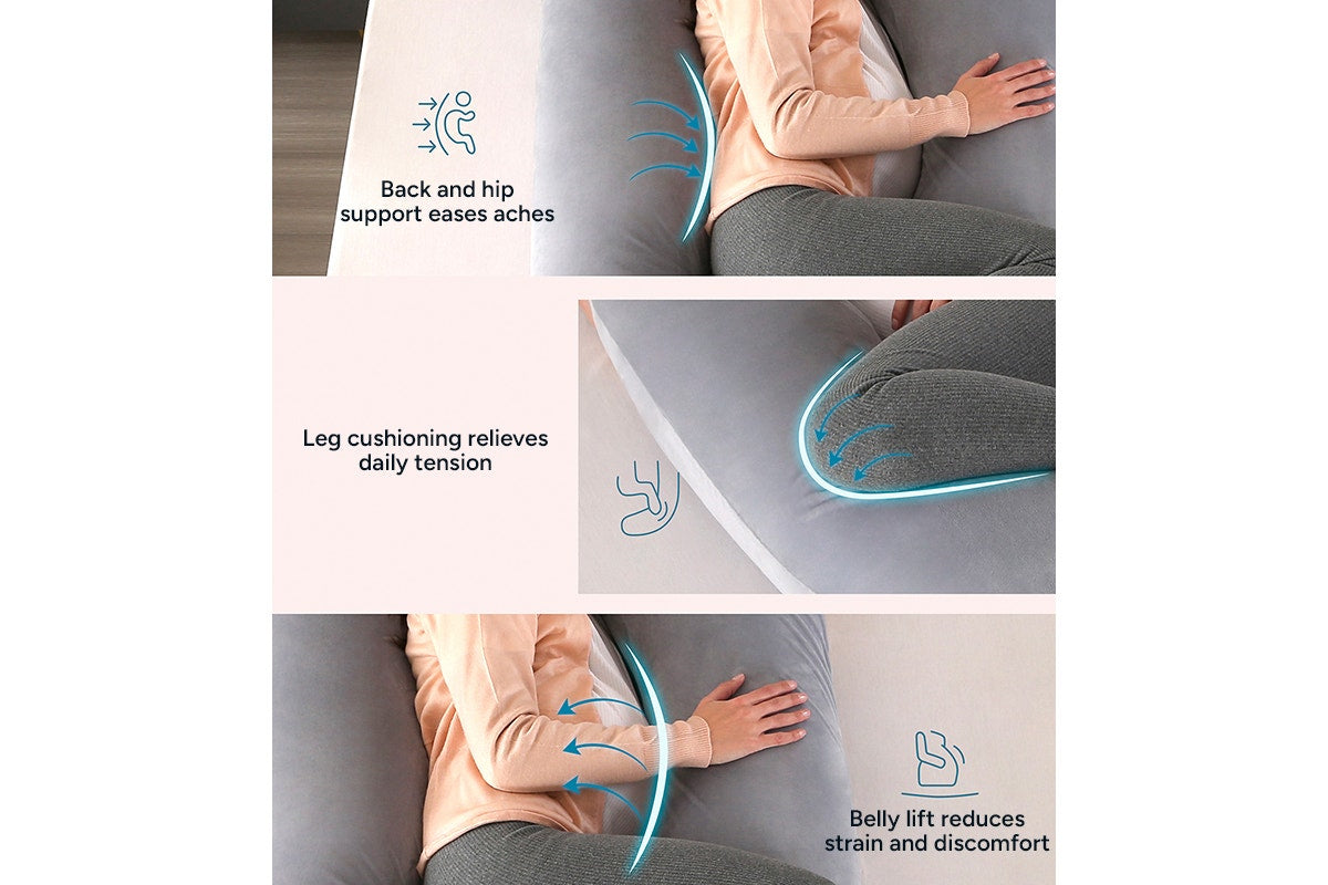 Ovela Full-Body Pregnancy Pillow