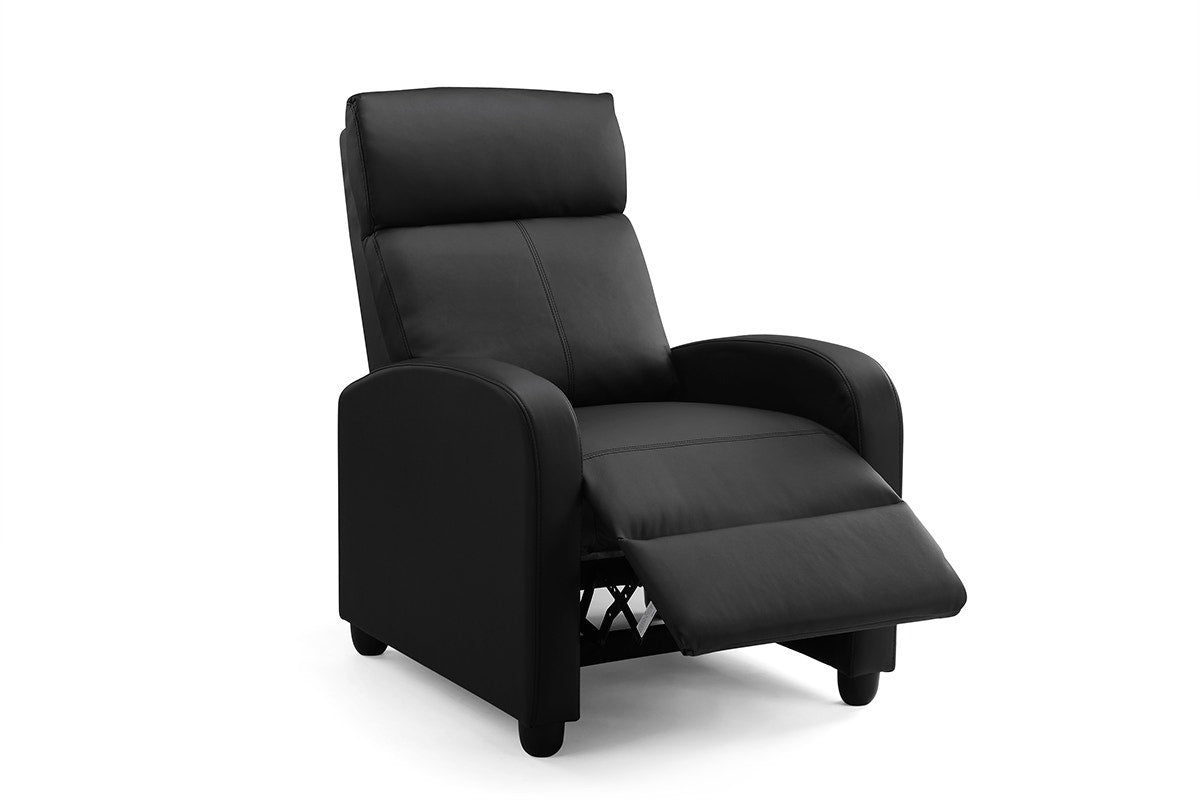 Ovela PU Recliner Chair (Black)