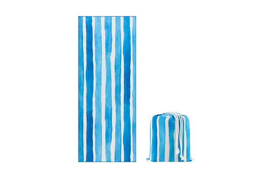 Ovela Sand Free Beach Towel (Blue) - Auzzistore