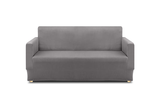 Ovela 2 Seater Sofa Cover Stretch (Charcoal)