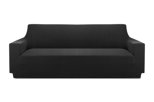 Ovela 3 Seater Sofa Cover Stretch (Black)