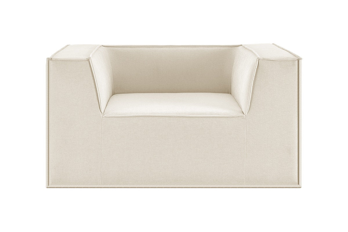 Ovela Softly Compressed Armchair (Cream)