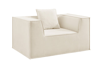 Ovela Softly Compressed Armchair (Cream)