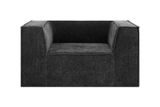 Ovela Softly Compressed Armchair (Charcoal)