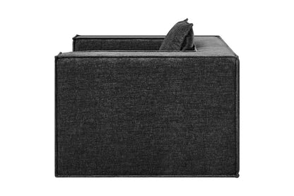 Ovela Softly Compressed Armchair (Charcoal)