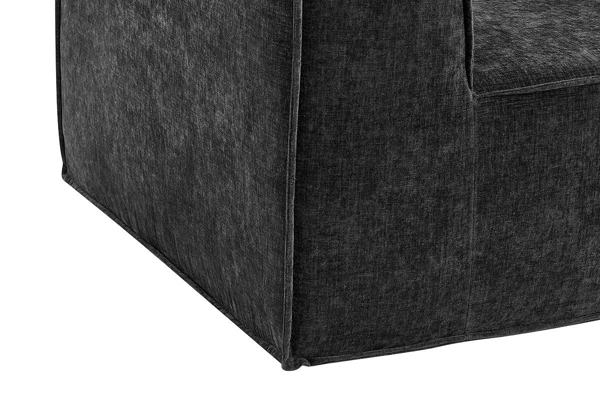 Ovela Softly Compressed Armchair (Charcoal)