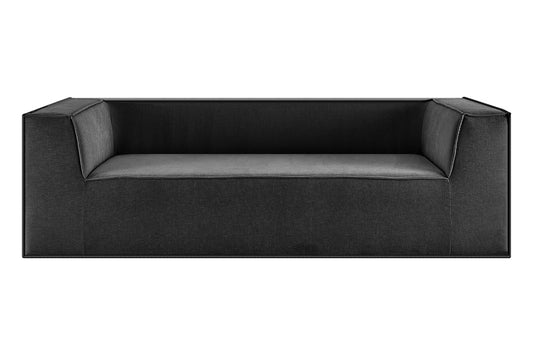 Ovela Softly 2 Seater Compressed Sofa (Charcoal)