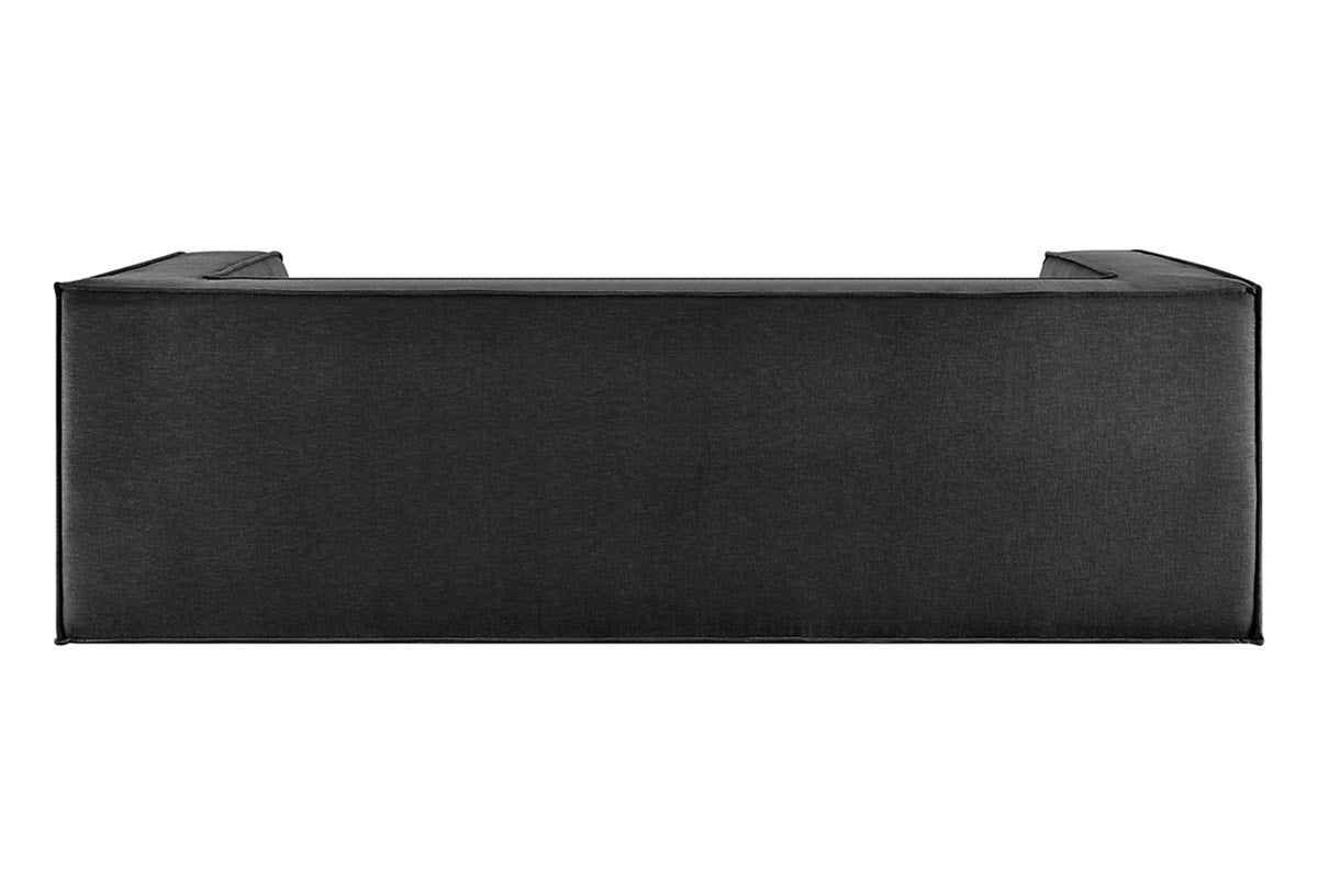 Ovela Softly 2 Seater Compressed Sofa (Charcoal)