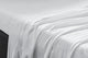 Ovela 100% Natural Bamboo Bed Sheet Set (White, Single)
