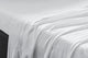 Ovela 100% Natural Bamboo Bed Sheet Set (White, King Single)