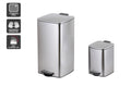 Ovela 30L and 6L Rubbish Bin Set  - Stainless Steel