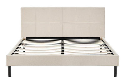 Ovela Theodore Bed Frame - Beige - Queen