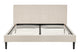 Ovela Theodore Bed Frame (Beige; Queen)