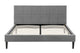 Ovela Theodore Bed Frame (Charcoal; King)