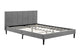 Ovela Theodore Bed Frame (Charcoal; King)