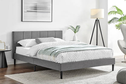 Ovela Theodore Bed Frame  - Charcoal