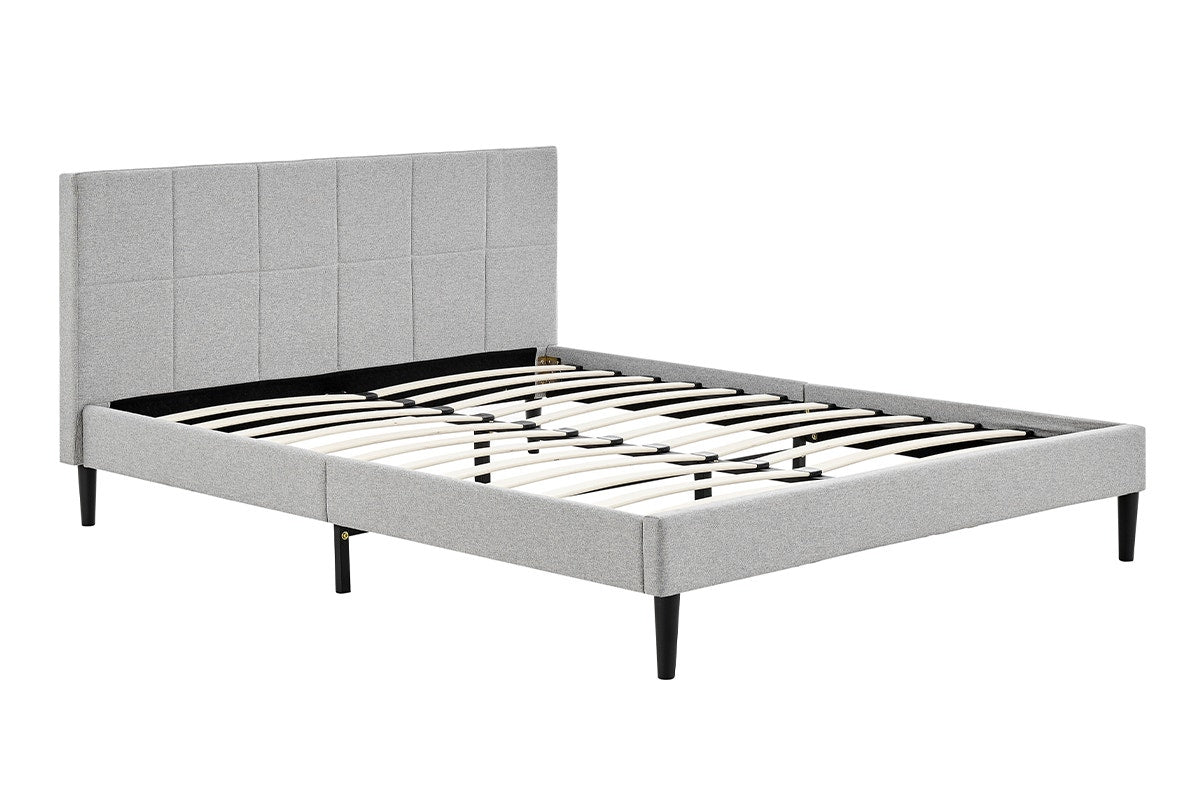 Ovela Theodore Bed Frame - Grey; Double