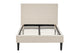 Ovela Theodore Bed Frame - Beige; Single