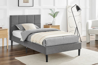 Ovela Theodore Bed Frame  - Charcoal