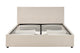Ovela Theodore Storage Bed Frame with Drawers (Double Beige)