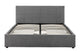 Ovela Theodore Storage Bed Frame with Drawers (Queen Charcoal)
