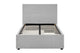 Ovela Theodore Storage Bed Frame with Drawers (Single Grey)