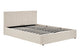 Ovela Theodore Gas Lift Bed Frame (Queen Beige)