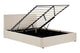 Ovela Theodore Gas Lift Bed Frame - Double Beige – view 6