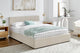 Ovela Theodore Gas Lift Bed Frame (Queen Beige)