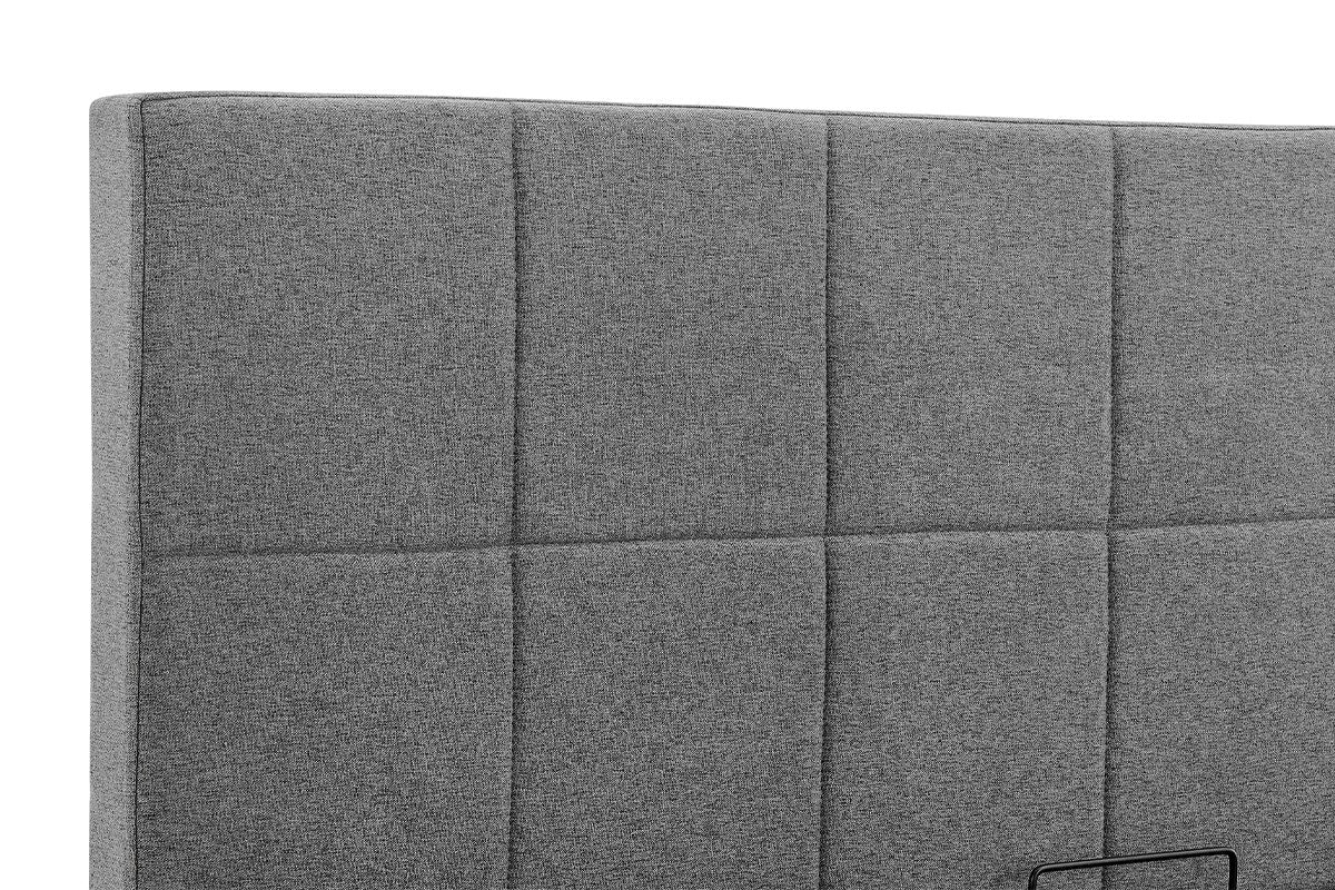 Ovela Theodore Gas Lift Bed Frame (Queen Charcoal)