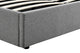 Ovela Theodore Gas Lift Bed Frame (Queen Charcoal)