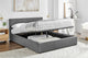 Ovela Theodore Gas Lift Bed Frame (Queen Charcoal)