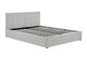 Ovela Theodore Gas Lift Bed Frame (Queen Grey)