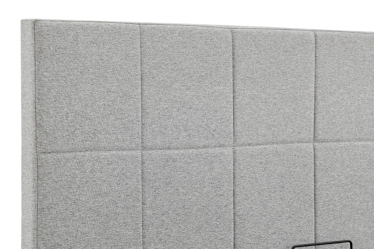 Ovela Theodore Gas Lift Bed Frame (Queen Grey)