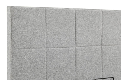 Ovela Theodore Gas Lift Bed Frame (Queen Grey)