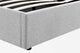 Ovela Theodore Gas Lift Bed Frame (Queen Grey)