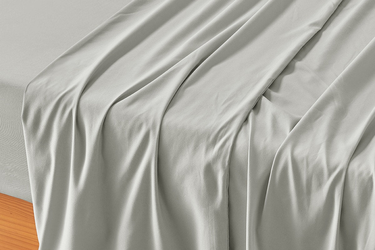 Ovela Ultra Soft Washed Quilt Cover Set (Silver, King Single)